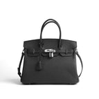 Black (silver buckle)