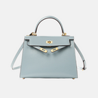 Linen blue (gold buckle)