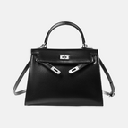 Black (silver buckle)