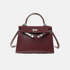 Bordeaux red (silver buckle)