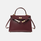 Bordeaux red (gold buckle)