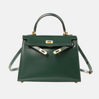 Dark green (gold buckle)